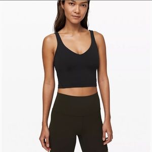Black Lululemon align tank size 0